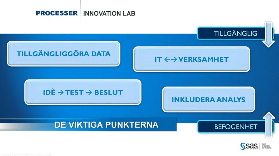 IT VERKSAMHET IDÈ TEST BESLUT