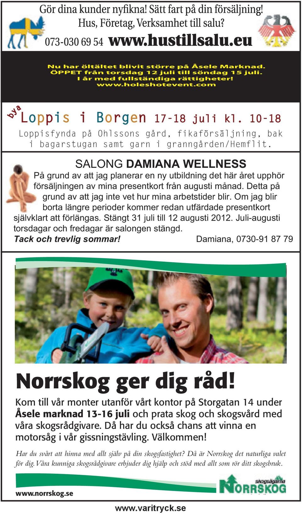 SALONG DAMIANA WELLNESS På grund av att jag planerar en ny utbildning det här året upphör försäljningen av mina presentkort från augusti månad.