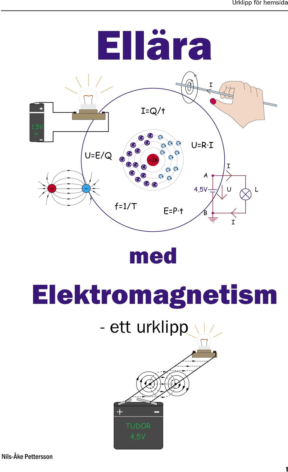 f=1/t E=P t B med Elektromagnetism - ett