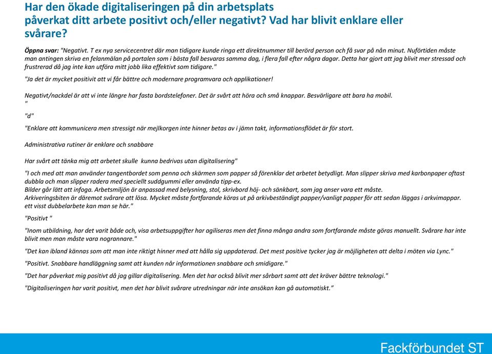 Nuförtiden måste man antingen skriva en felanmälan på portalen som i bästa fall besvaras samma dag, i flera fall efter några dagar.