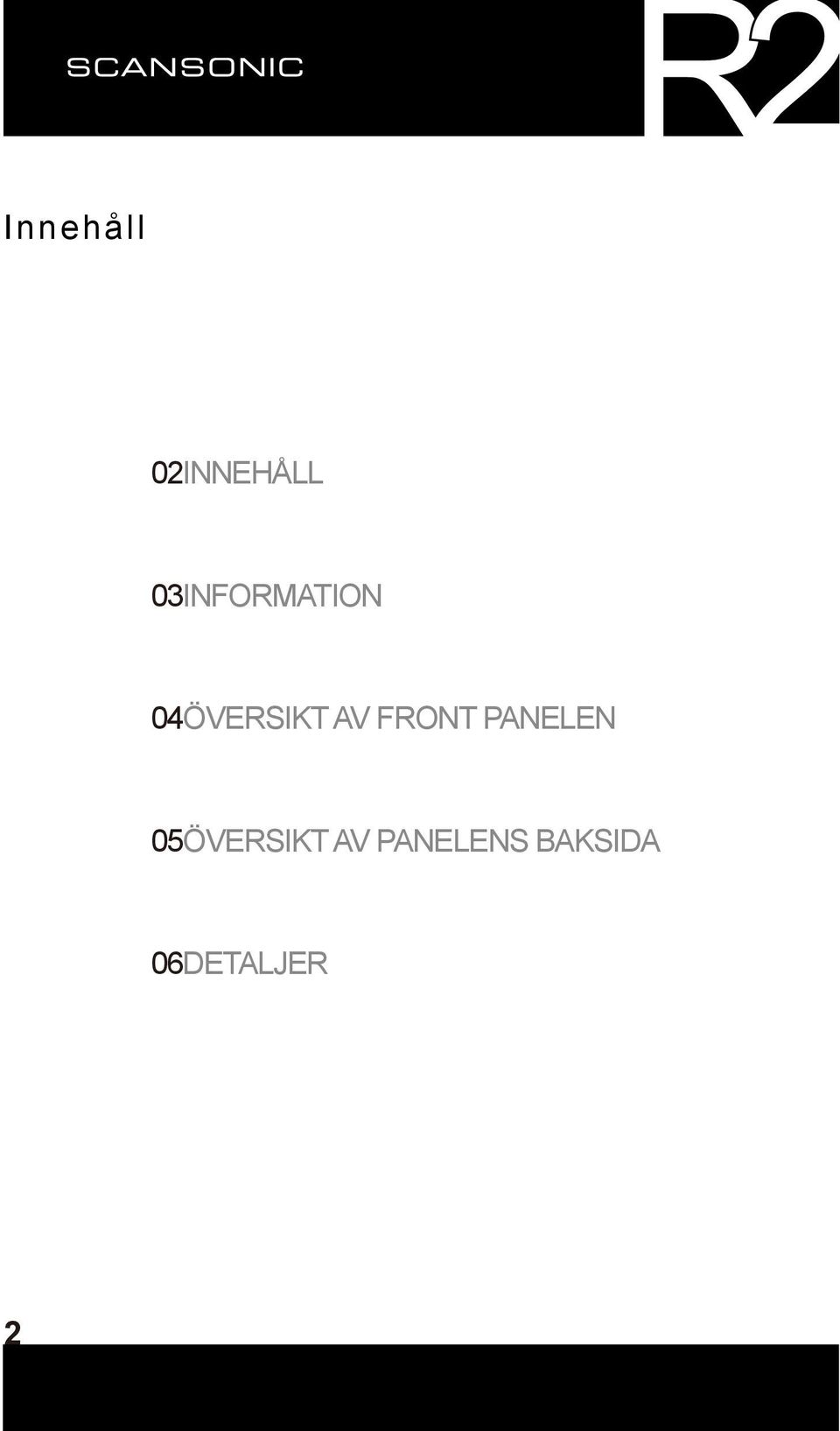AV FRONT PANELEN