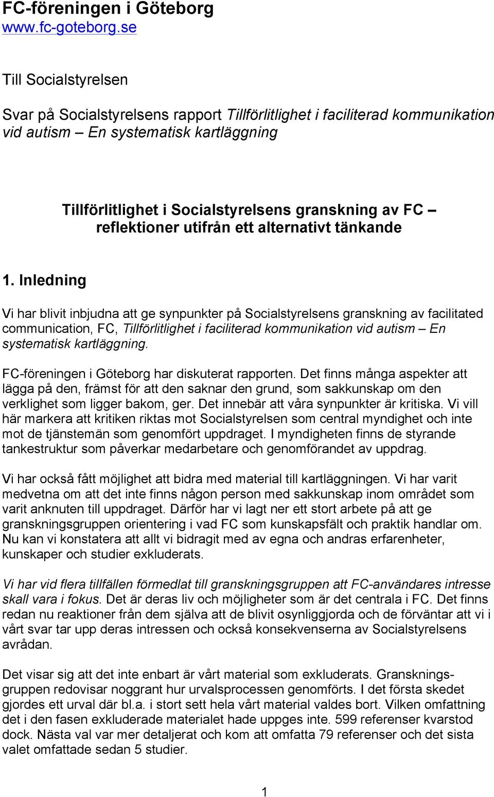 reflektioner utifrån ett alternativt tänkande 1.