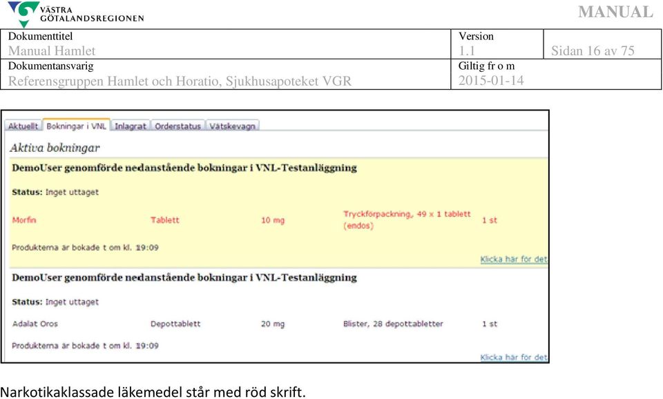 Narkotikaklassade