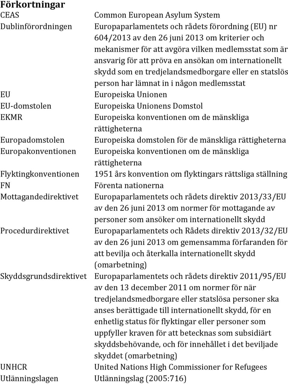 domstolen Europeiska Unionens Domstol EKMR Europeiska konventionen om de mänskliga rättigheterna Europadomstolen Europeiska domstolen för de mänskliga rättigheterna Europakonventionen Europeiska