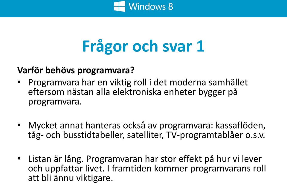 programvara.