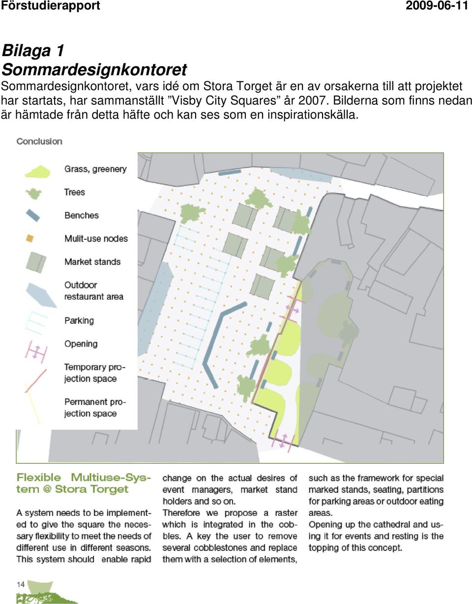 har sammanställt Visby City Squares år 2007.