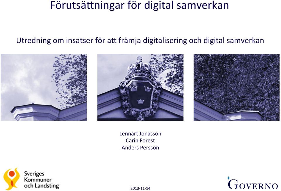 digitalisering och digital samverkan