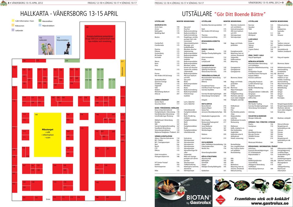 139 138 127 150 132 133 148 130 146 Nöjesskräddarn 152 Leklandet Mässtorget café information scen 151 154 149 147 153 Nöjesskräddarn 156 145 159 160 161 144 168 169 220 162 163 164 165 166 167 155