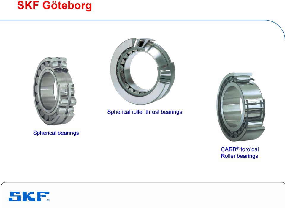 bearings CARB toroidal Roller