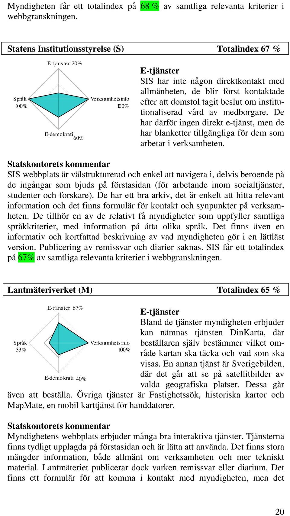 institutionaliserad vård av medborgare. De har därför ingen direkt e-tjänst, men de har blanketter tillgängliga för dem som arbetar i verksamheten.