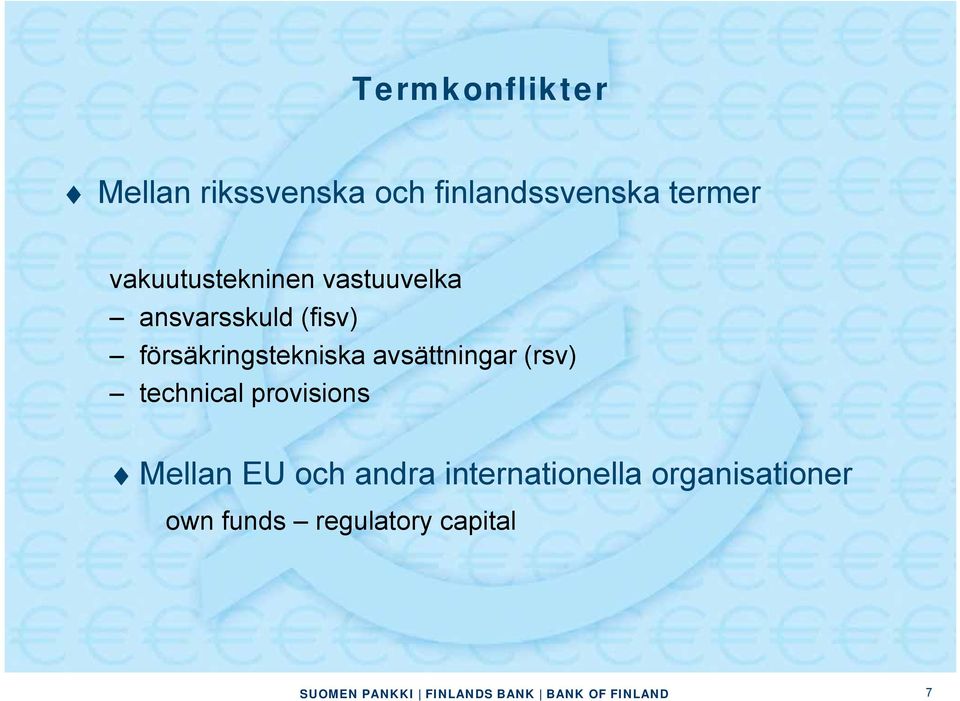 försäkringstekniska avsättningar (rsv) technical provisions