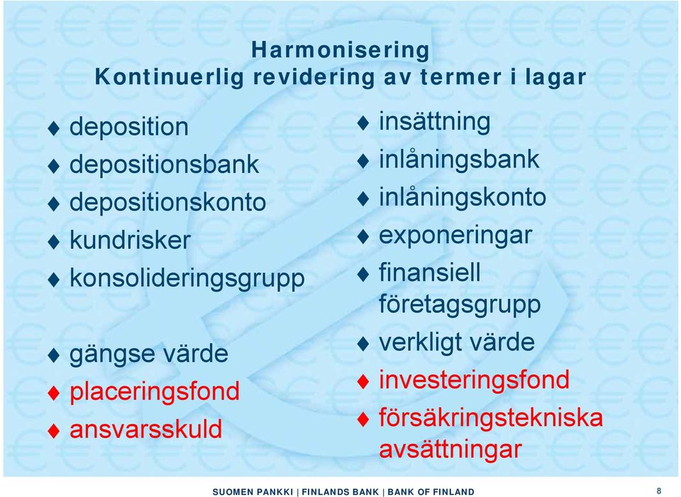 placeringsfond ansvarsskuld insättning inlåningsbank inlåningskonto