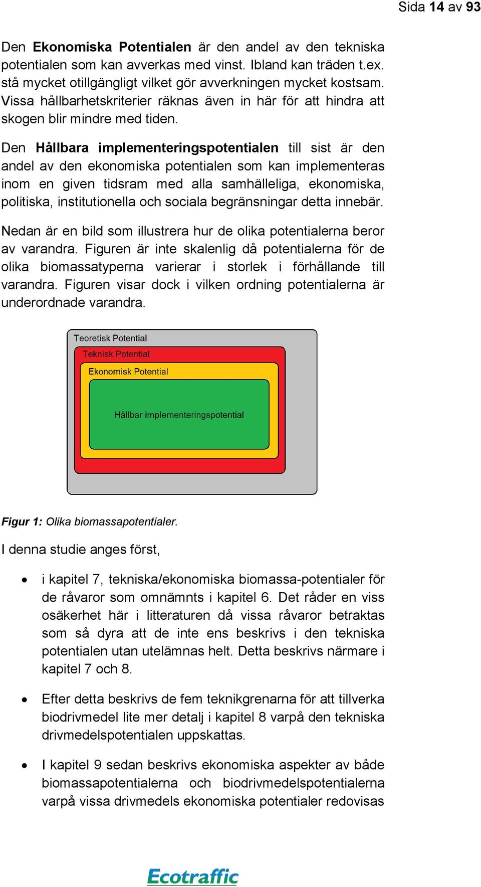 Den Hållbara implementeringspotentialen till sist är den andel av den ekonomiska potentialen som kan implementeras inom en given tidsram med alla samhälleliga, ekonomiska, politiska, institutionella