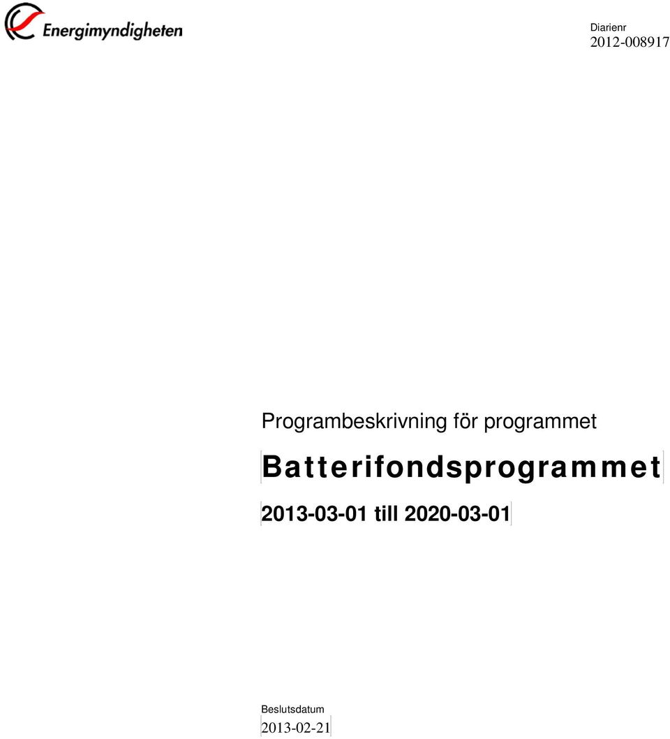 programmet