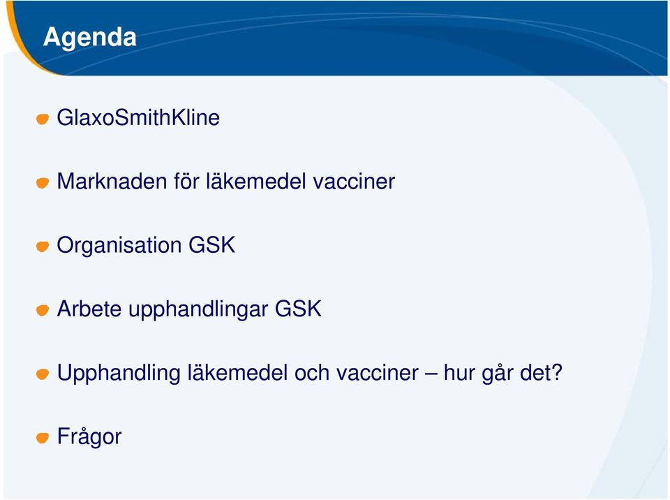 Arbete upphandlingar GSK Upphandling