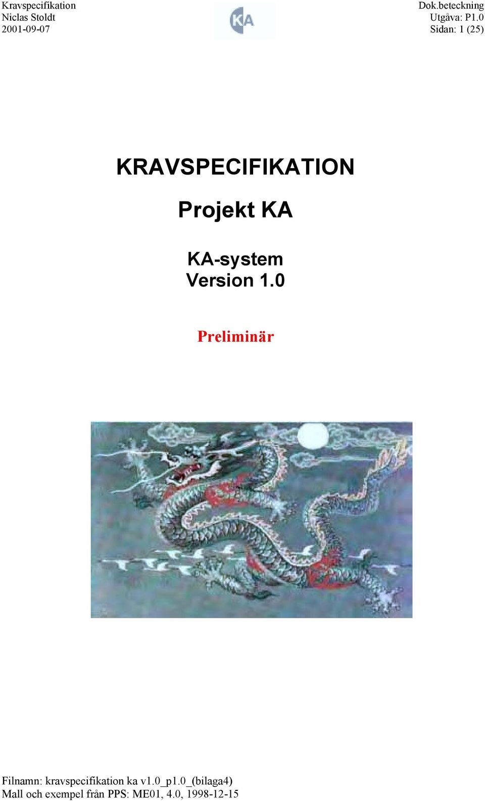 KAsystem Version 1.