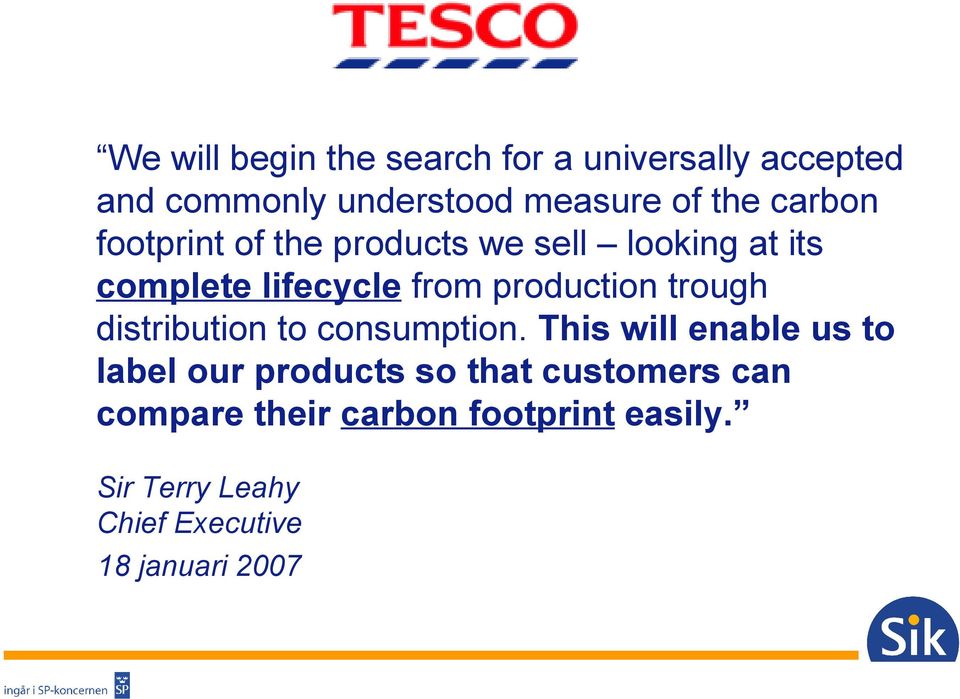 trough distribution to consumption.