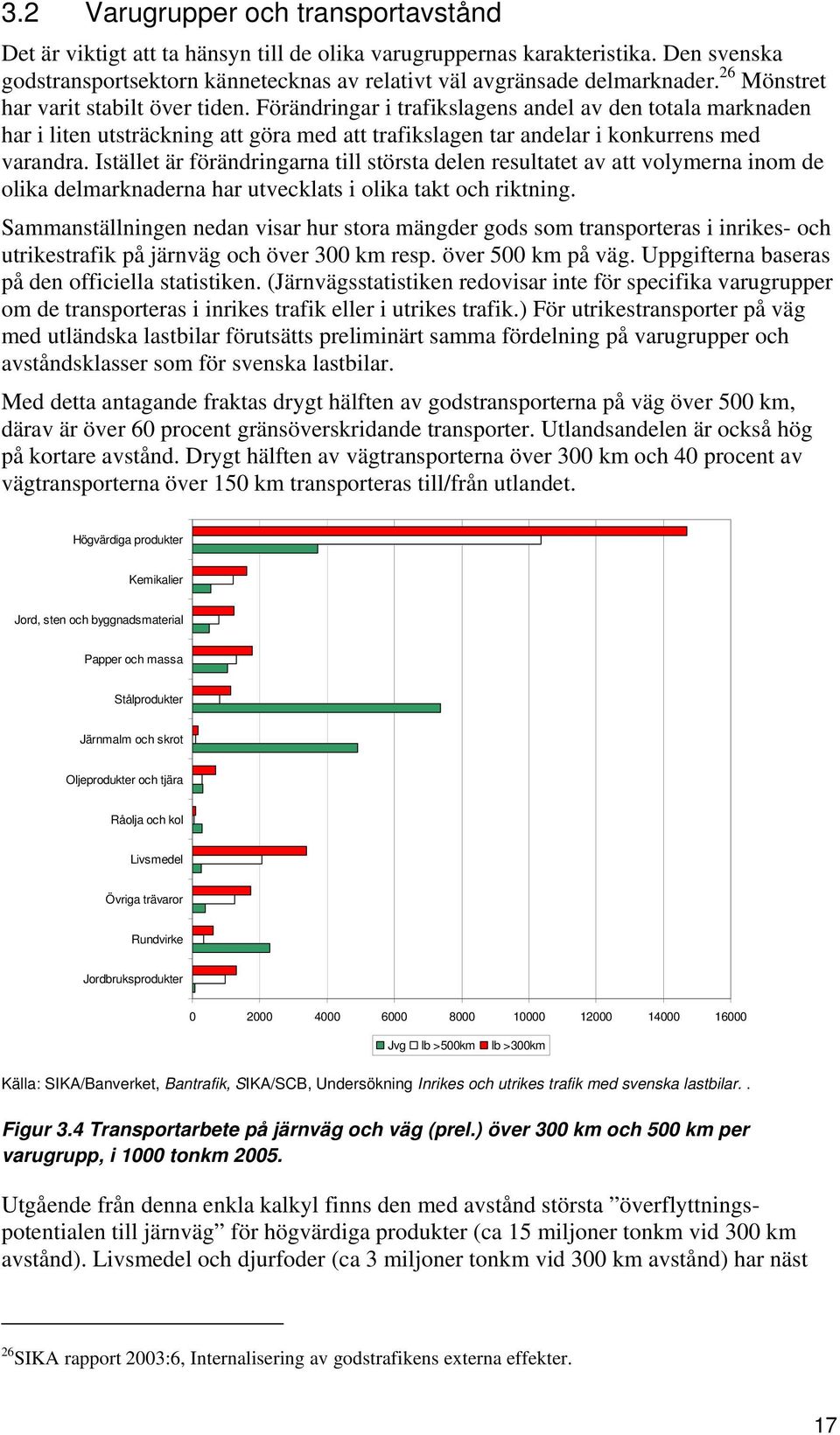 Istället är förändringarna till största delen resultatet av att volymerna inom de olika delmarknaderna har utvecklats i olika takt och riktning.