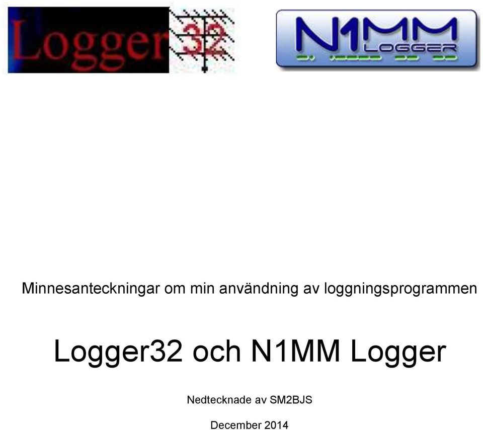 loggningsprogrammen Logger32