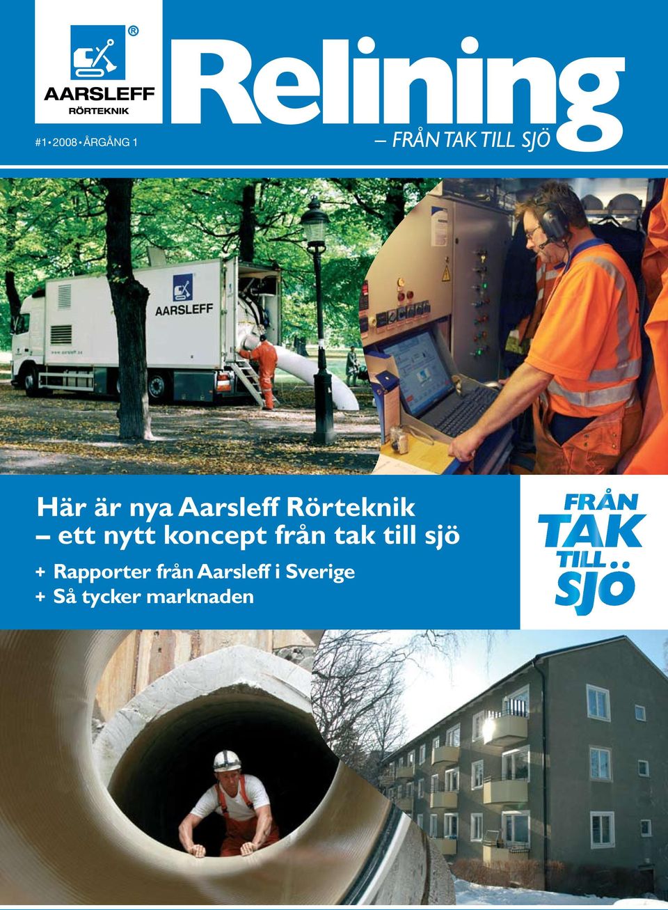 koncept från tak till sjö + Rapporter