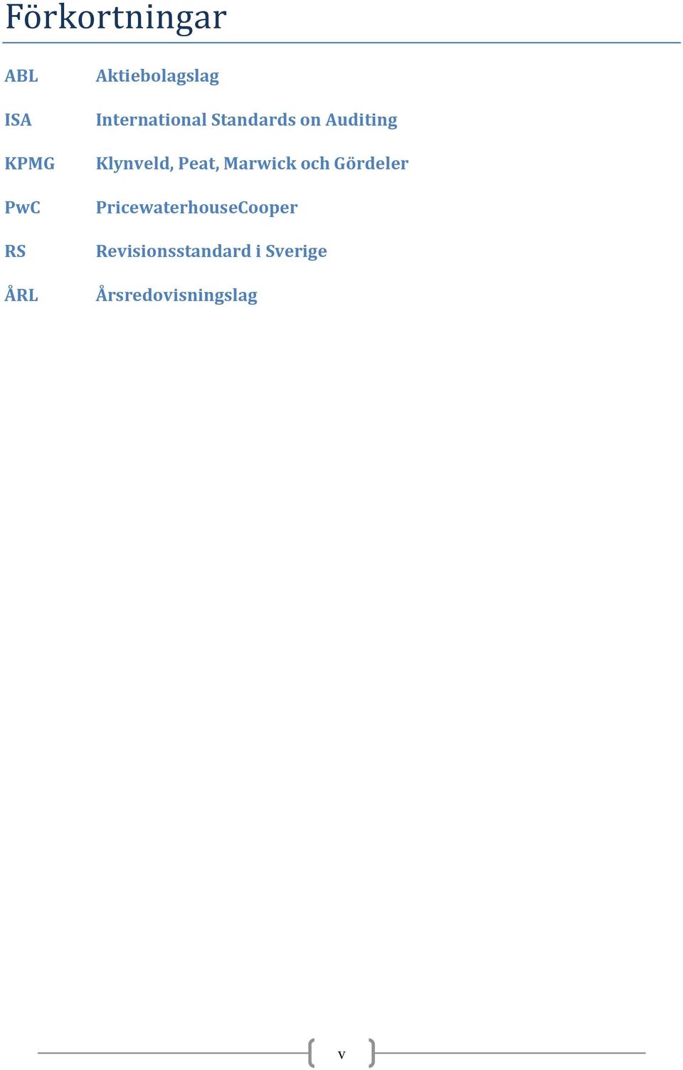 Auditing Klynveld, Peat, Marwick och Gördeler