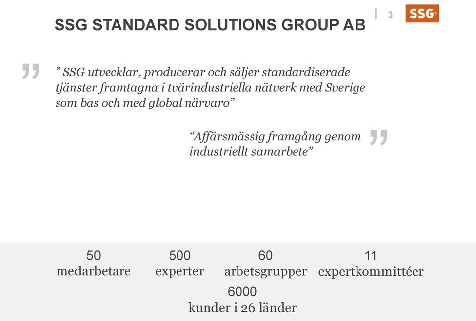 bas och med global närvaro Affärsmässig framgång genom industriellt samarbete