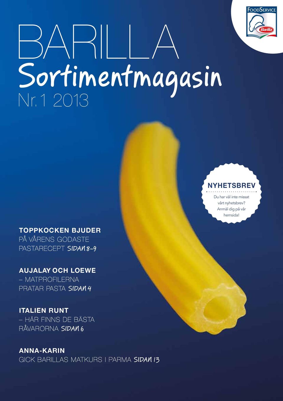 8 9 Aujalay och Loewe matprofilerna pratar pasta SidaN 4