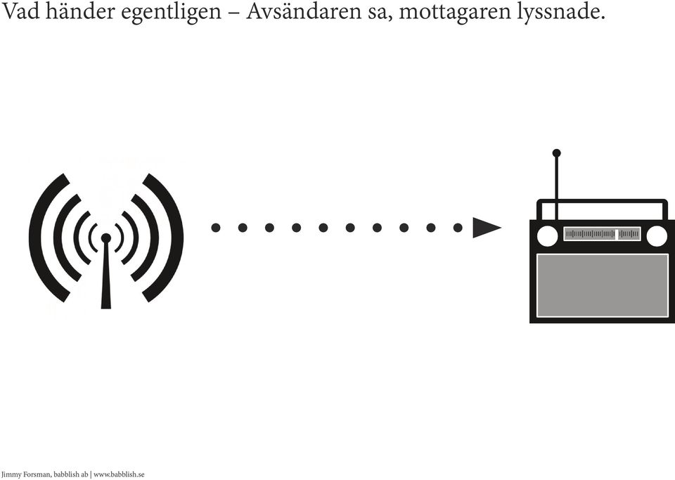 Avsändaren sa,