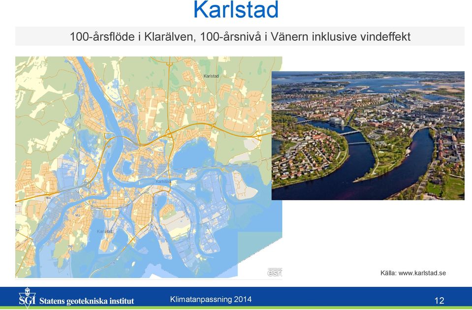 Vänern inklusive vindeffekt