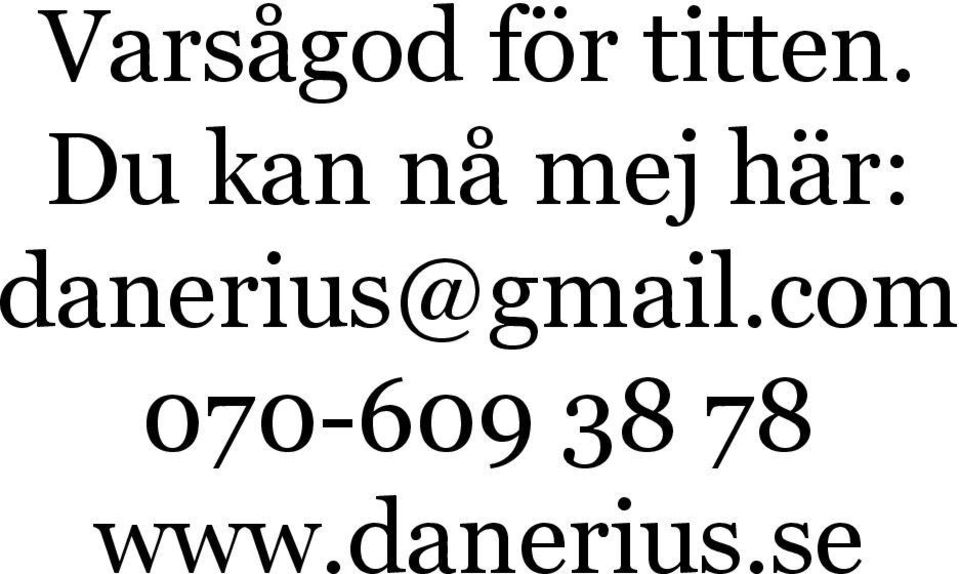 danerius@gmail.