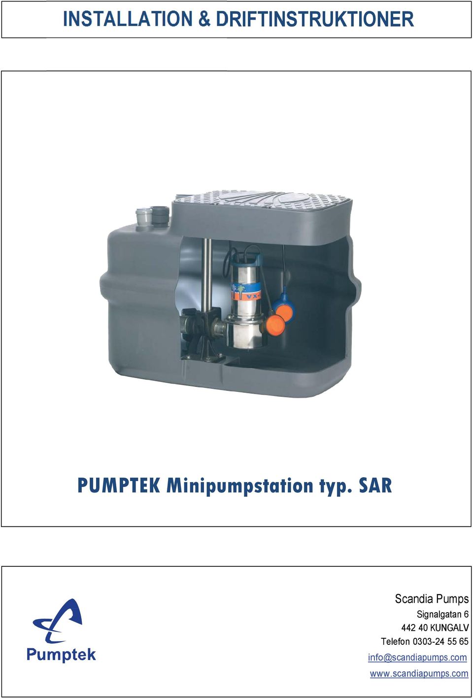 SAR Scandia Pumps Signalgatan 6 442 40
