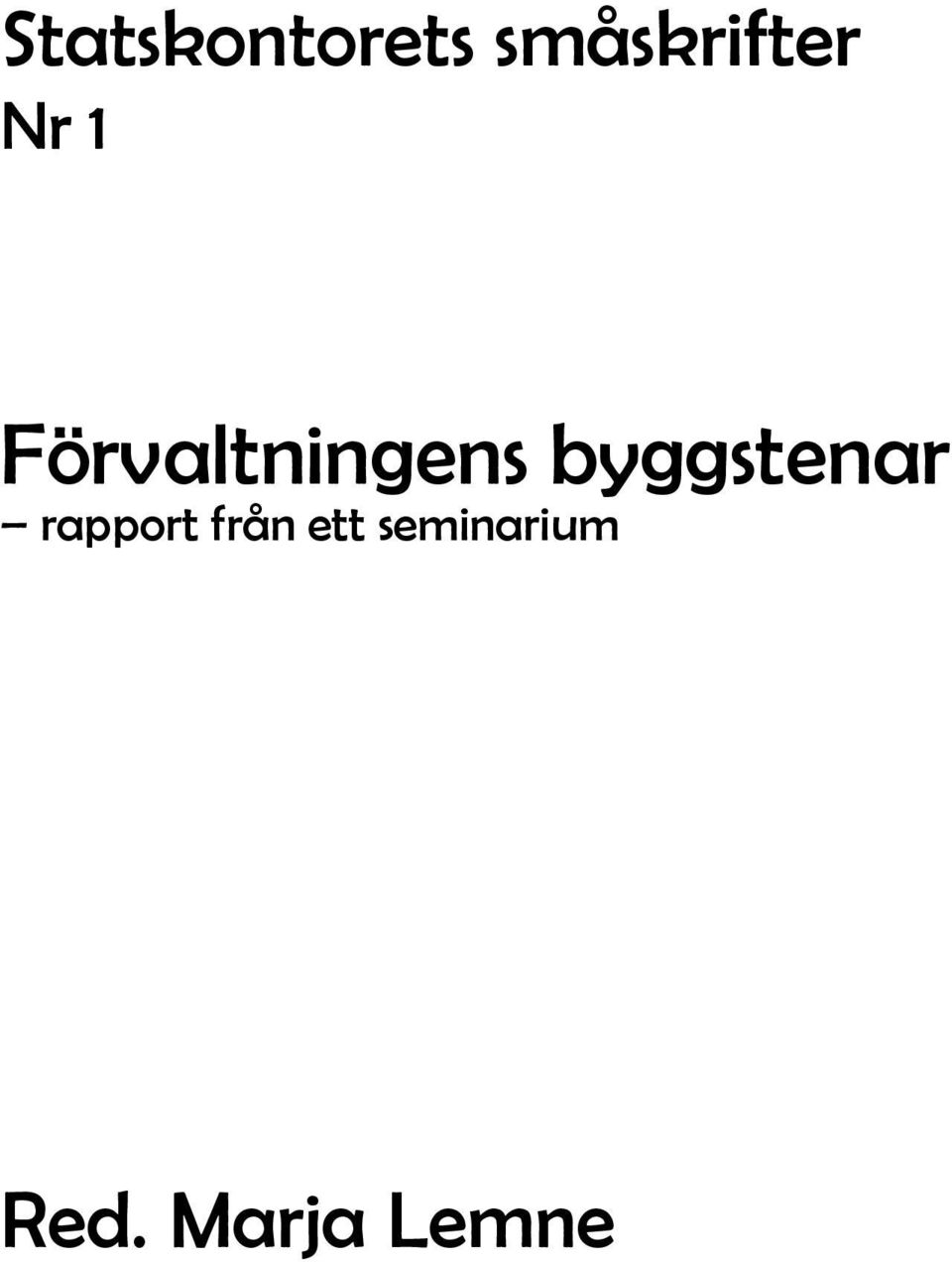 byggstenar rapport