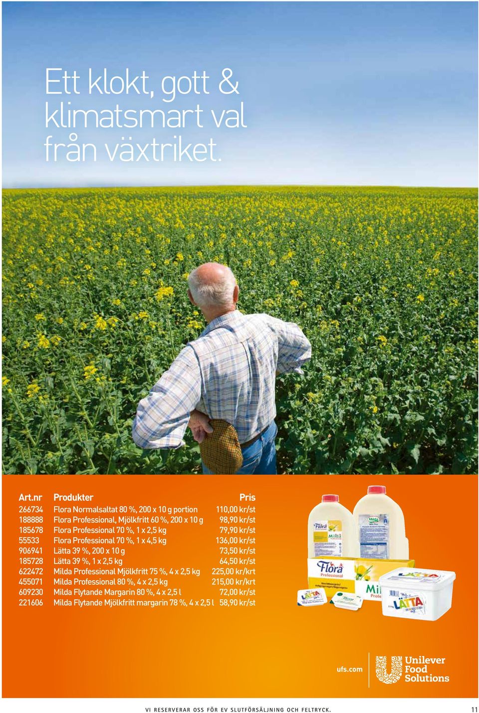 70 %, 1 x 2,5 kg 79,90 kr/st 55533 Flora Professional 70 %, 1 x 4,5 kg 136,00 kr/st 906941 Lätta 39 %, 200 x 10 g 73,50 kr/st 185728 Lätta 39 %, 1 x 2,5 kg 64,50 kr/st 622472