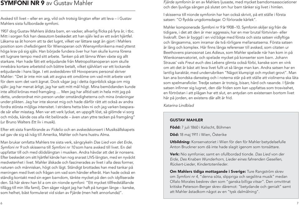 Läkarna sa åt honom att ta det lugnt, vilket var lättare sagt än gjort i Mahlers position som chefsdirigent för Wienoperan och Wiensymfonikerna med ytterst höga krav på sig själv.