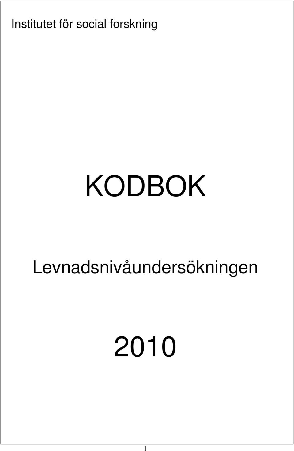 KODBOK