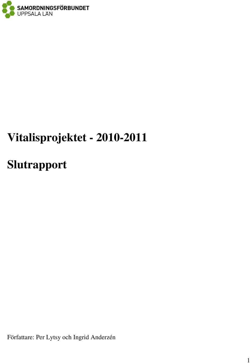 Slutrapport