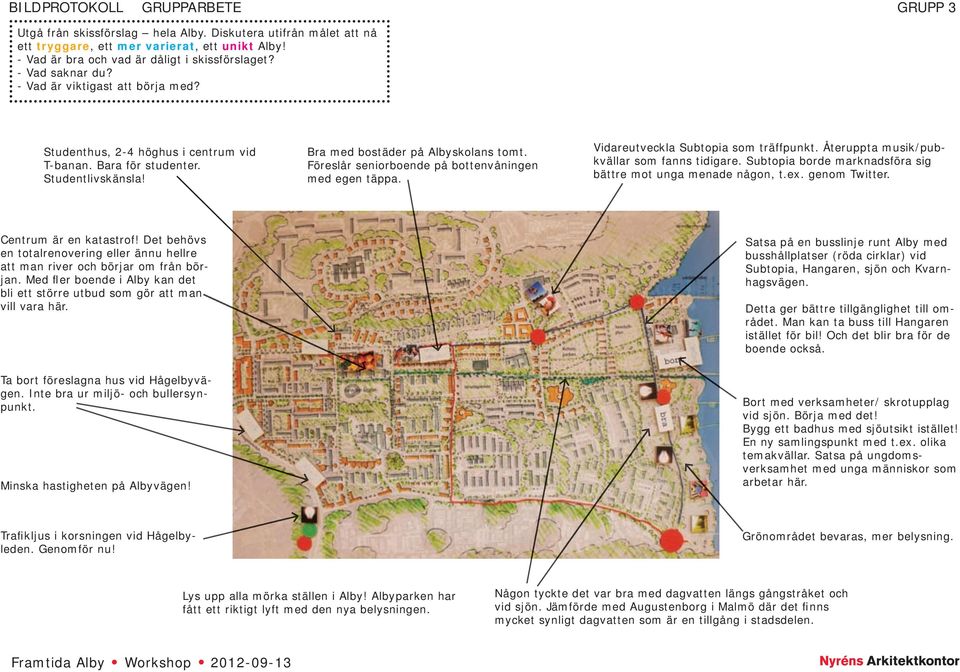 Subtopia borde marknadsföra sig bättre mot unga menade någon, t.ex. genom Twitter. Centrum är en katastrof! Det behövs en totalrenovering eller ännu hellre att man river och börjar om från början.