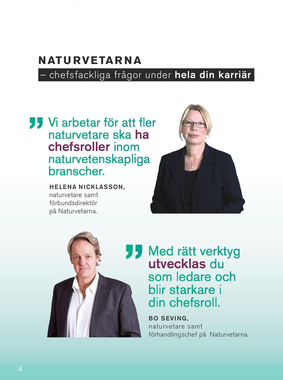 helena nicklasson, naturvetare samt förbundsdirektör på Naturvetarna.