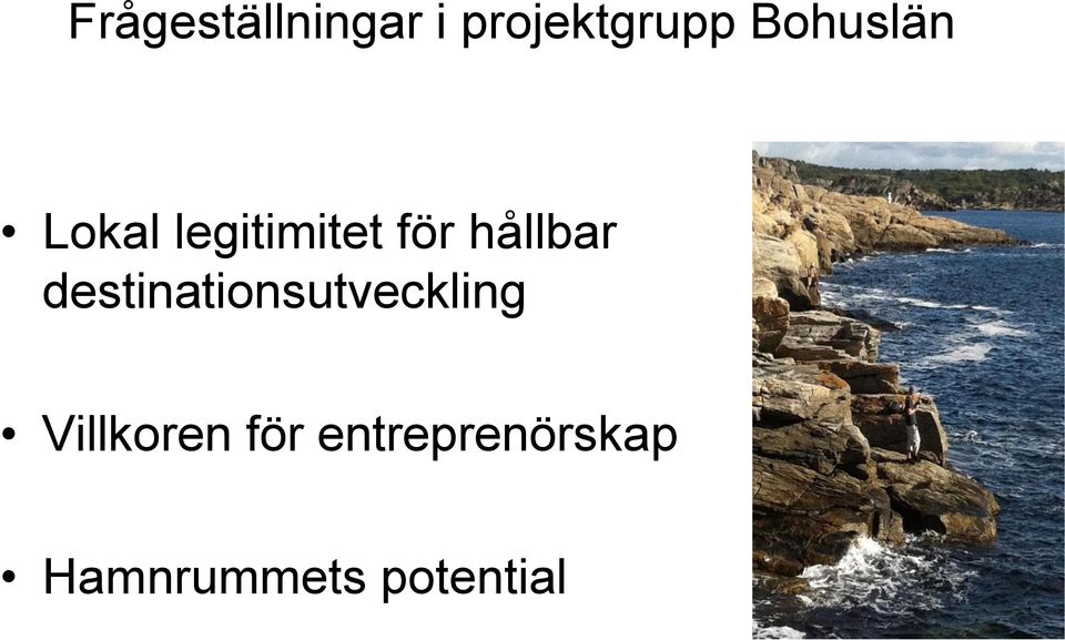 hållbar destinationsutveckling