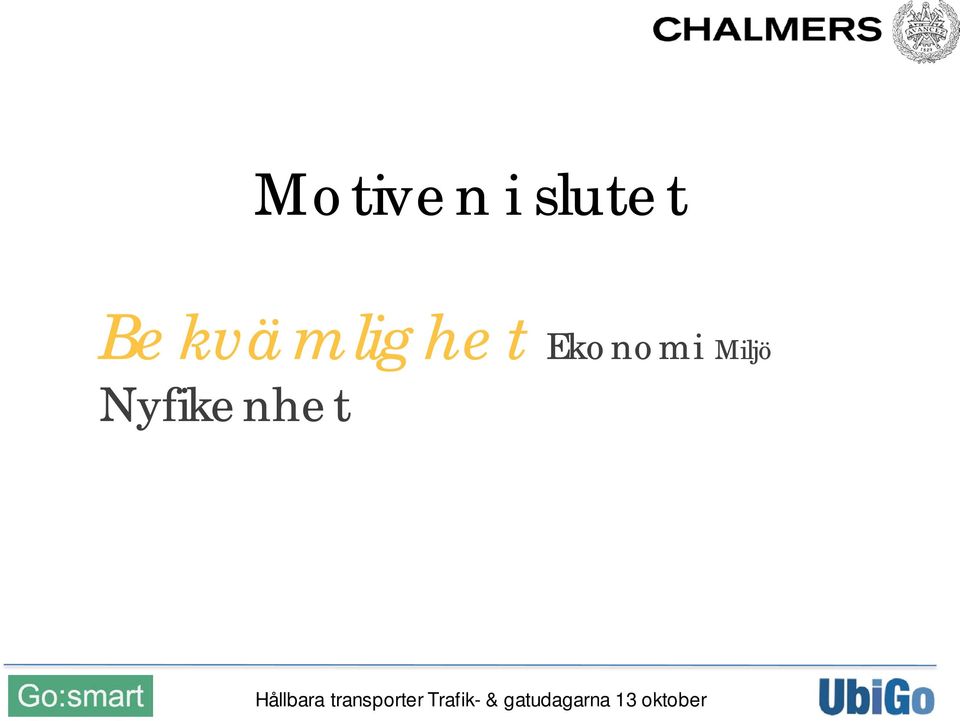 Bekvämlighet