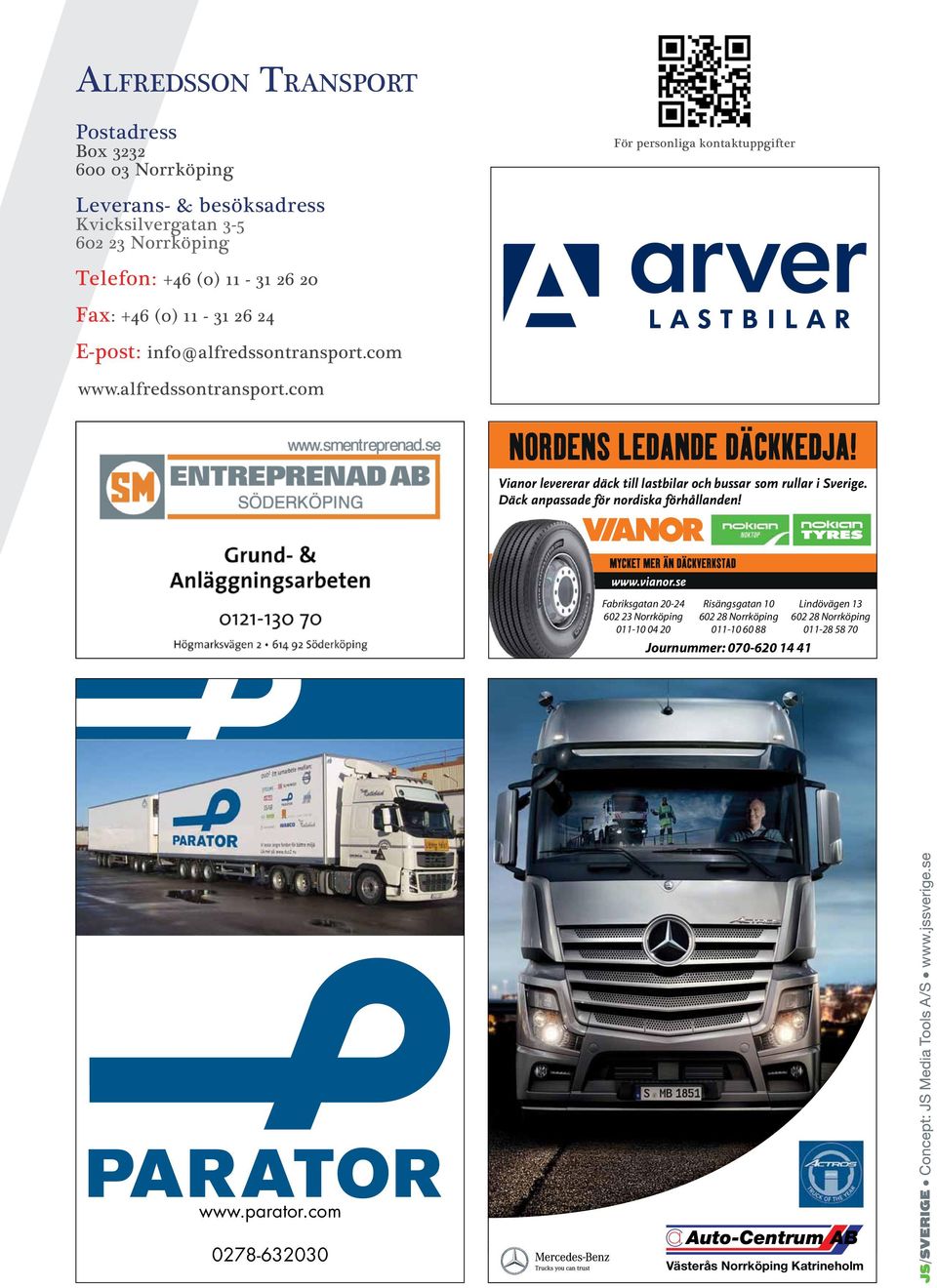 com www.alfredssontransport.