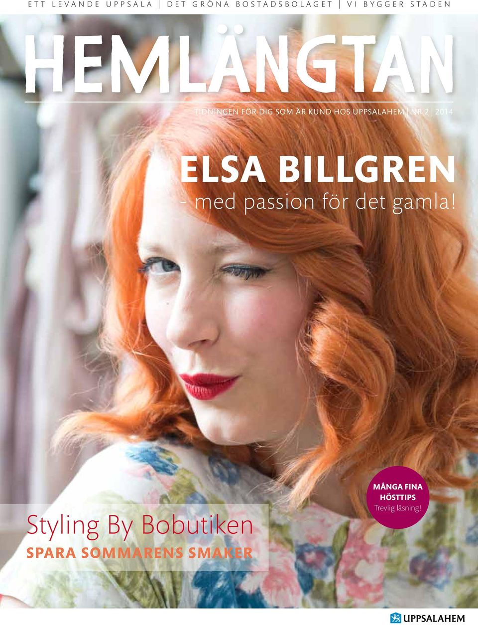 2014 ELSA BILLGREN - med passion för det gamla!