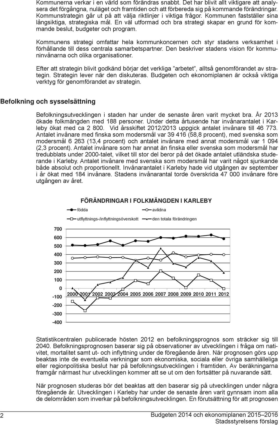 En väl utformad och bra strategi skapar en grund för kommande beslut, budgeter och program.