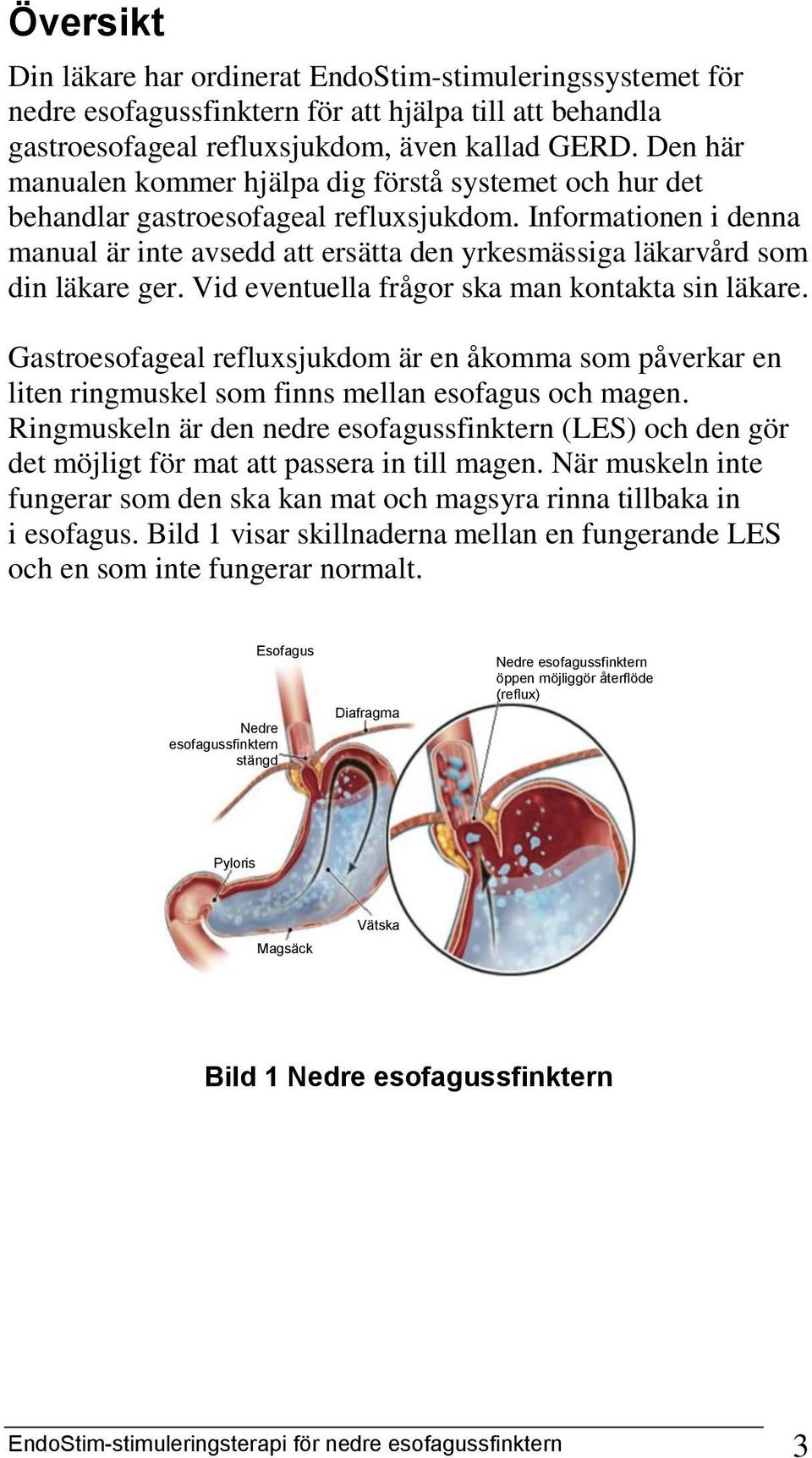 Informationen i denna manual är inte avsedd att ersätta den yrkesmässiga läkarvård som din läkare ger. Vid eventuella frågor ska man kontakta sin läkare.