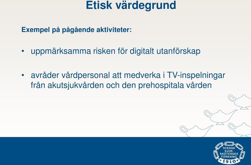 utanförskap avråder vårdpersonal att medverka i