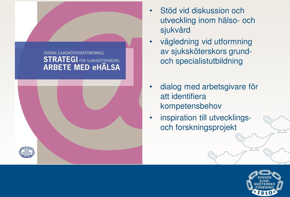 specialistutbildning dialog med arbetsgivare för att
