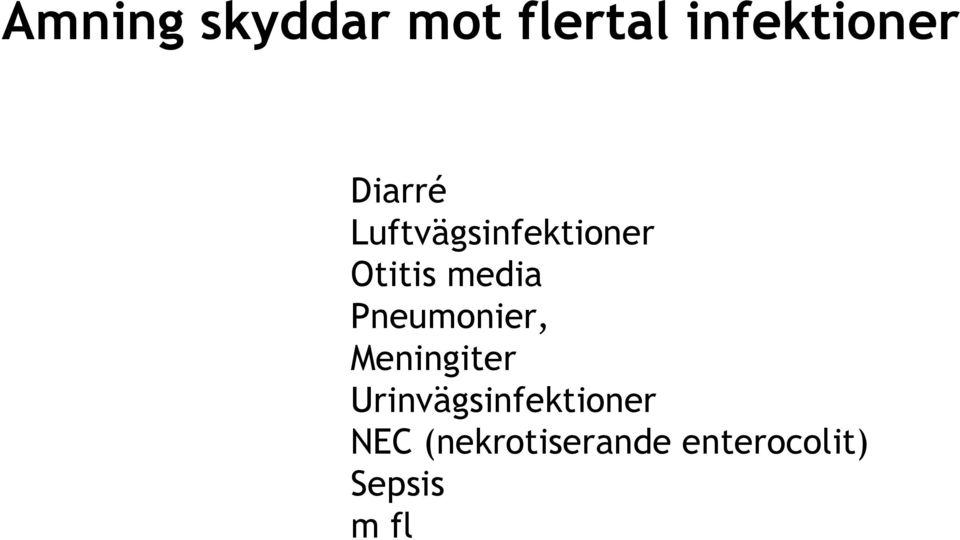 Pneumonier, Meningiter