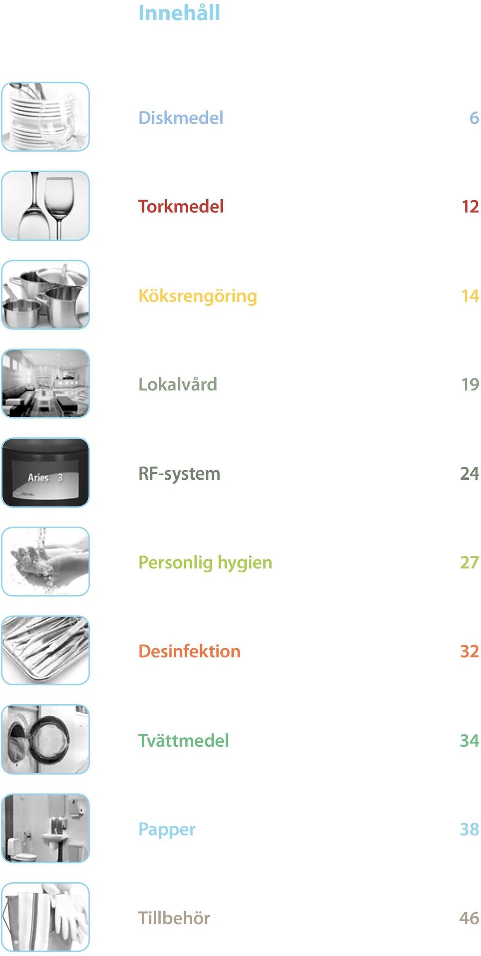 RF-system 24 Personlig hygien 27