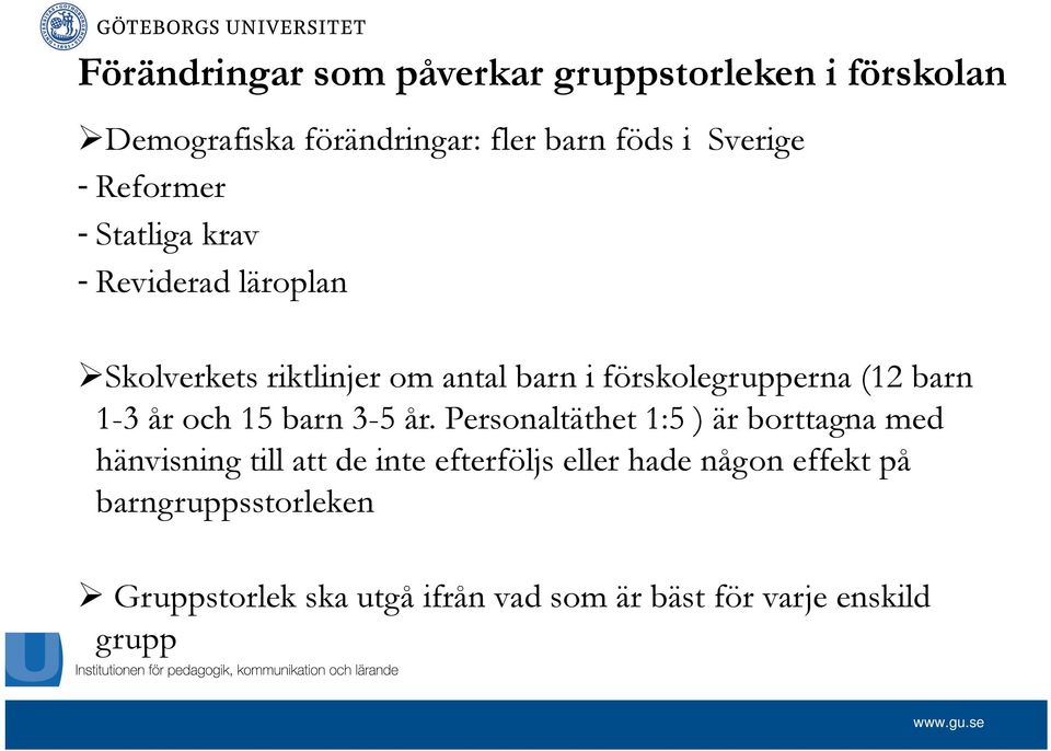 barn 1-3 år och 15 barn 3-5 år.