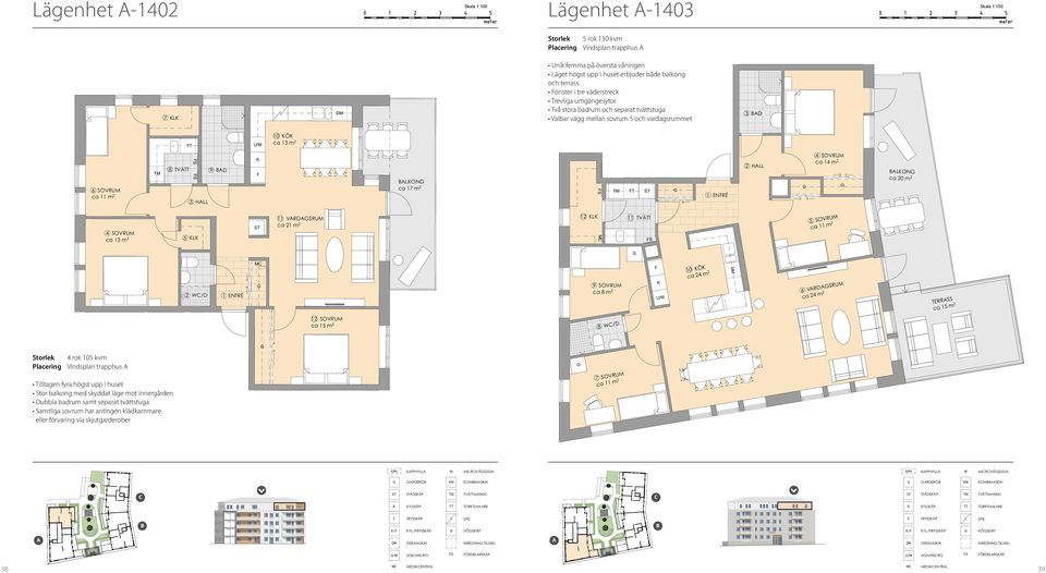 sovrum har antingen klädkammare eller förvaring via skjutgarderober L L T 3 LL 3 LL 2 W/D 2 W/D 7 L PLERI: ETRÉPL, TRPPUS 8 9 D 9 D 3 LL L U/ U/ 2 W/D 9 D Ö Ö 4 D/ 11 VRDSRU ca 21 m 2 Tilltagen fyra